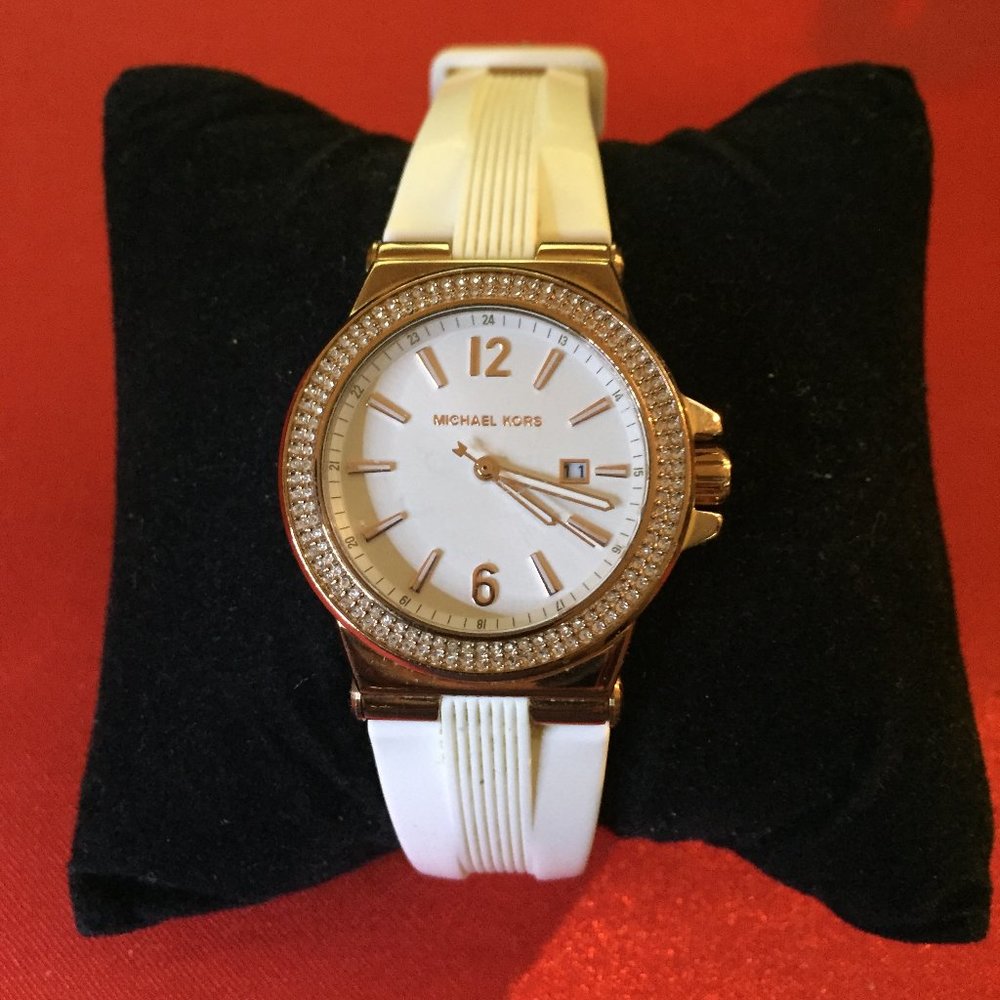 MICHAEL KORS Mini Dylan Silver Dial Ladies Watch